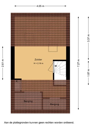 Floorplan - Hertogstraat 10, 2264 TT Leidschendam